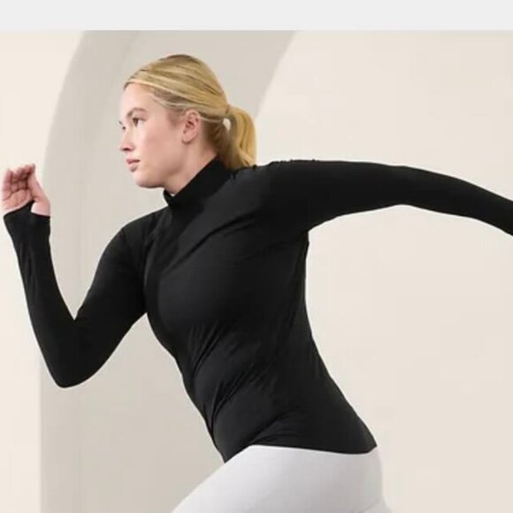 Athleta Ascent lightweight mockneck - Picture 1 of 2